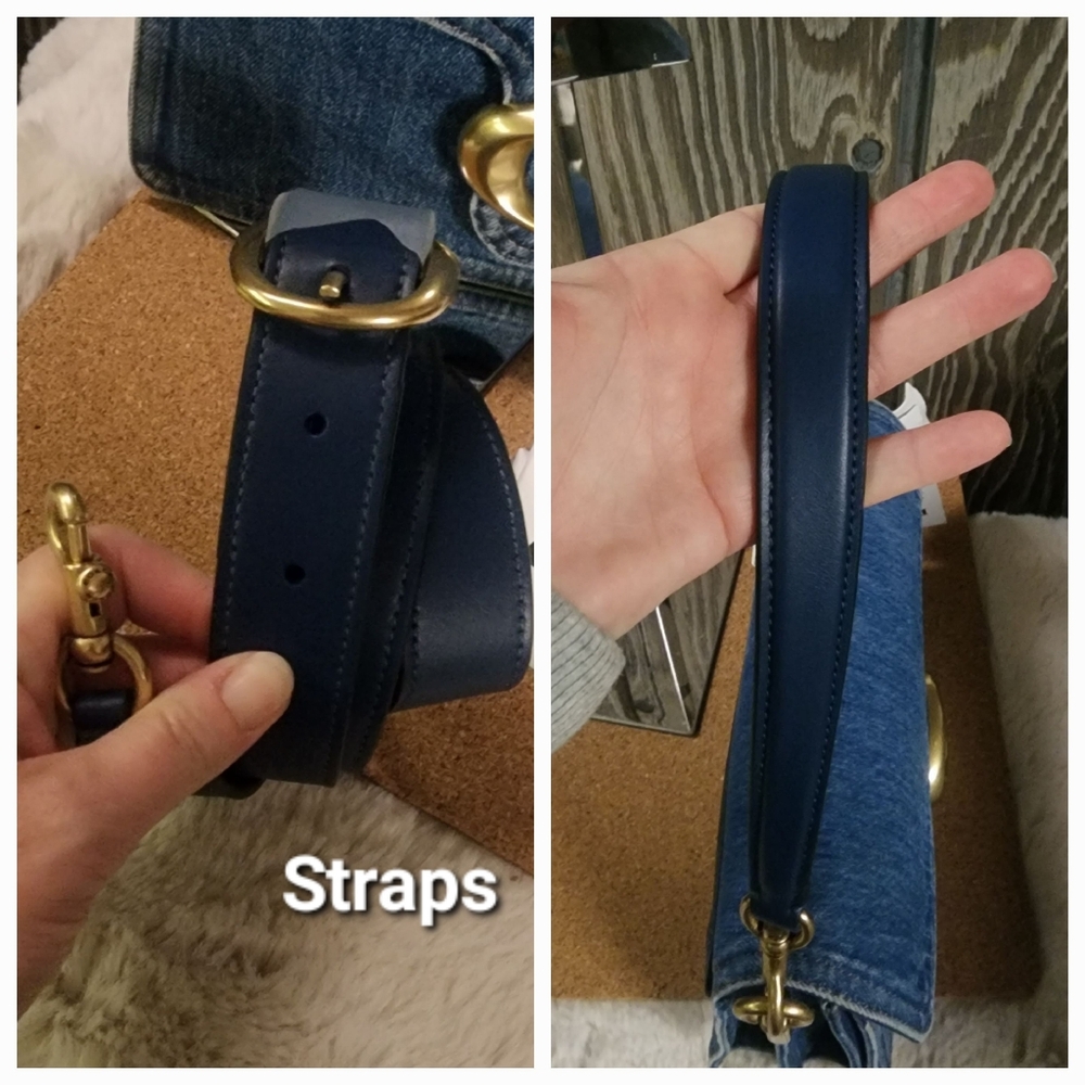 EUC Coach Chain Tabby Denim (Missing Chain Strap) - Picture 7 of 16